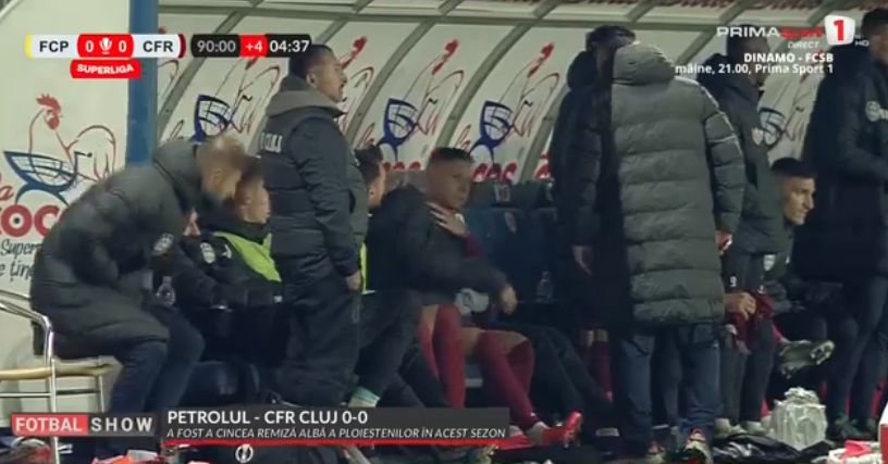Conflict Louis Munteanu - Dan Petrescu. Capturi Prima Sport