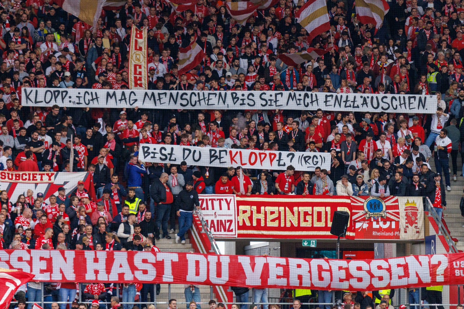 Jurgen Klopp, criticat de fanii lui Mainz 05. Foto: IMAGO