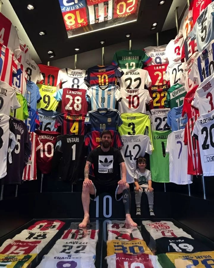 Casa lui Lionel Messi, din Barcelona