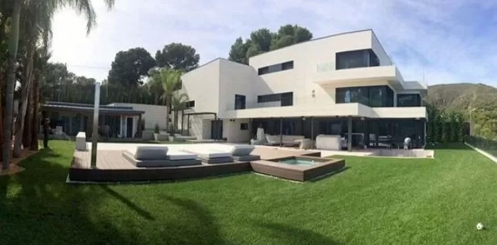 Casa lui Lionel Messi, din Barcelona