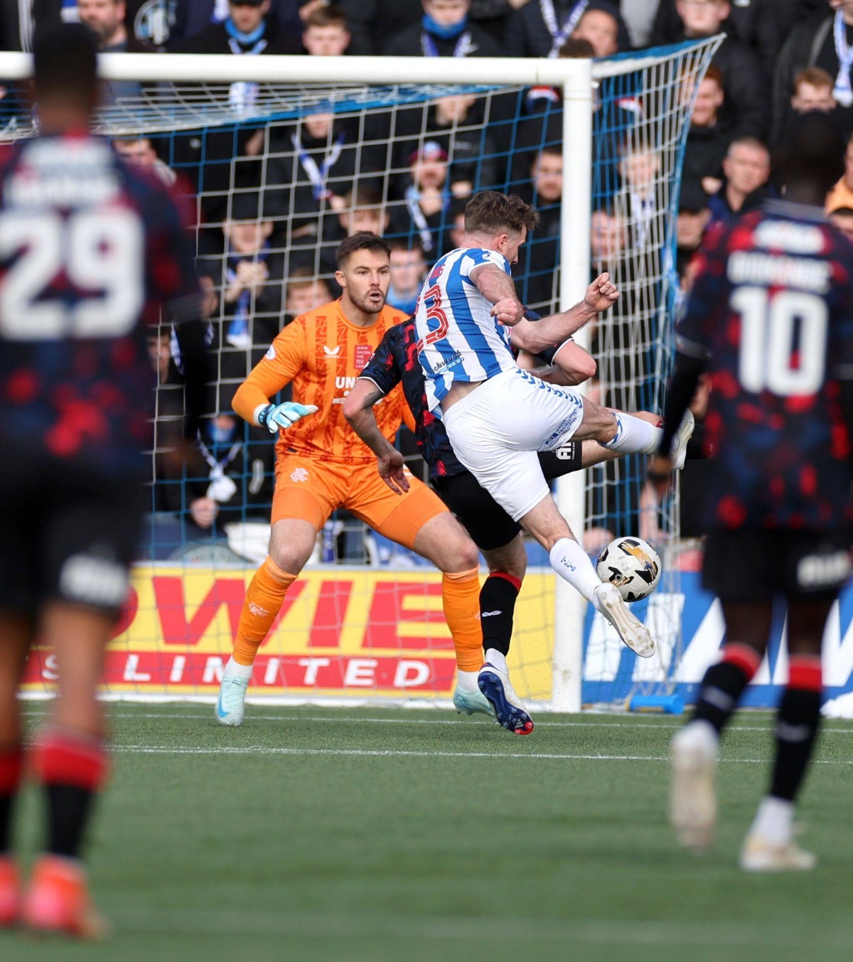 Butland, duminică, la 0-1 cu Kilmarnock Foto: Imago