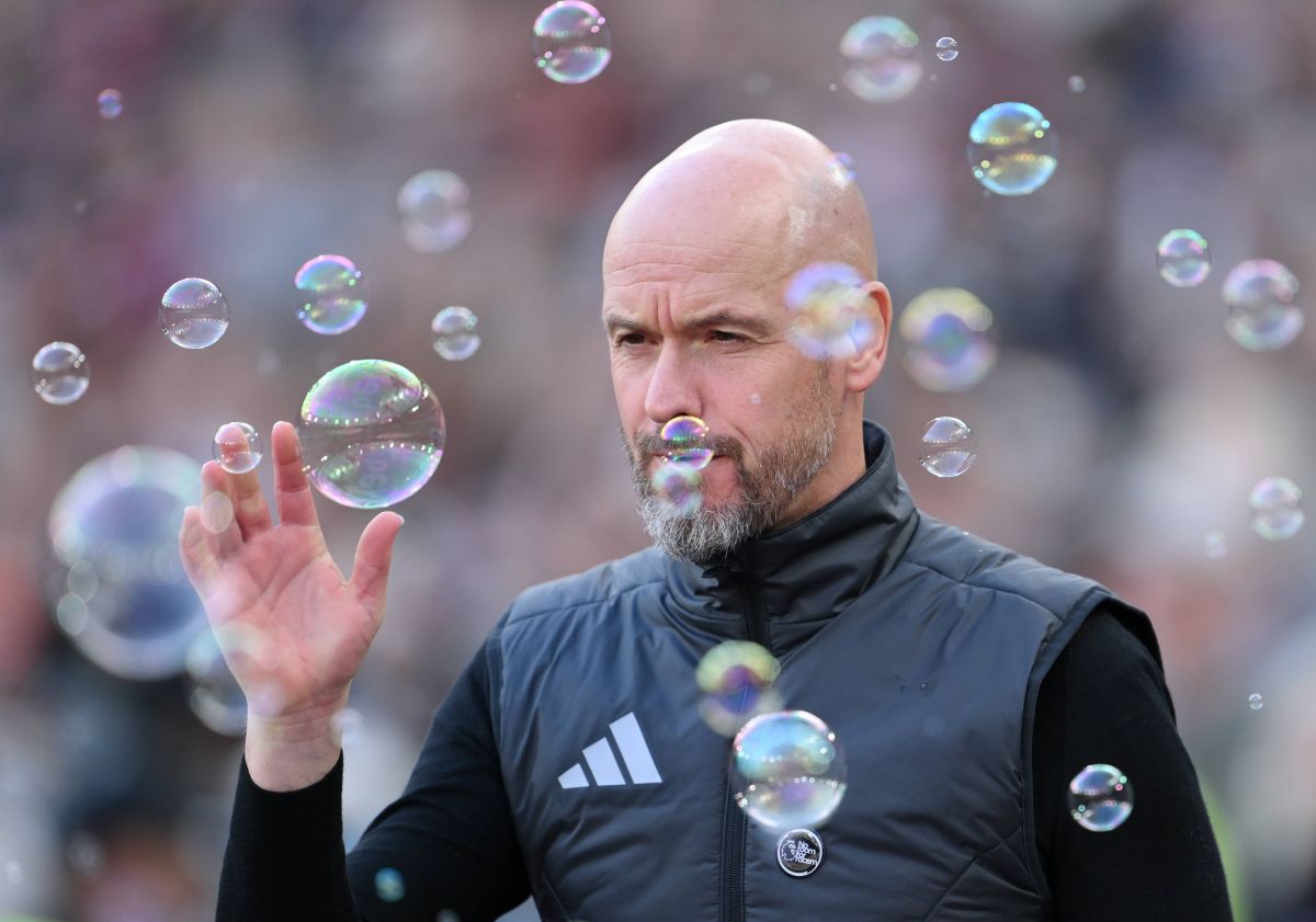 Erik ten Hag, ultima imagine la Manchester United: 1-2, înfrângere pe terenul lui West Ham Foto: Imago