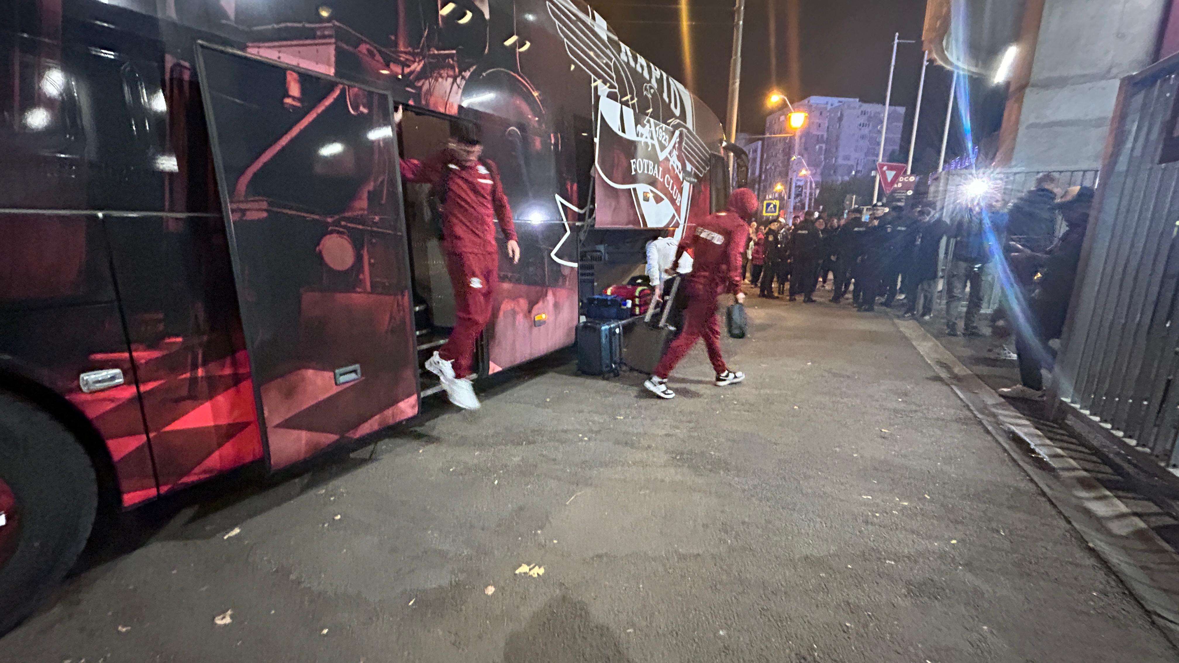 Autobuze Rapid - FC Hermannstadt