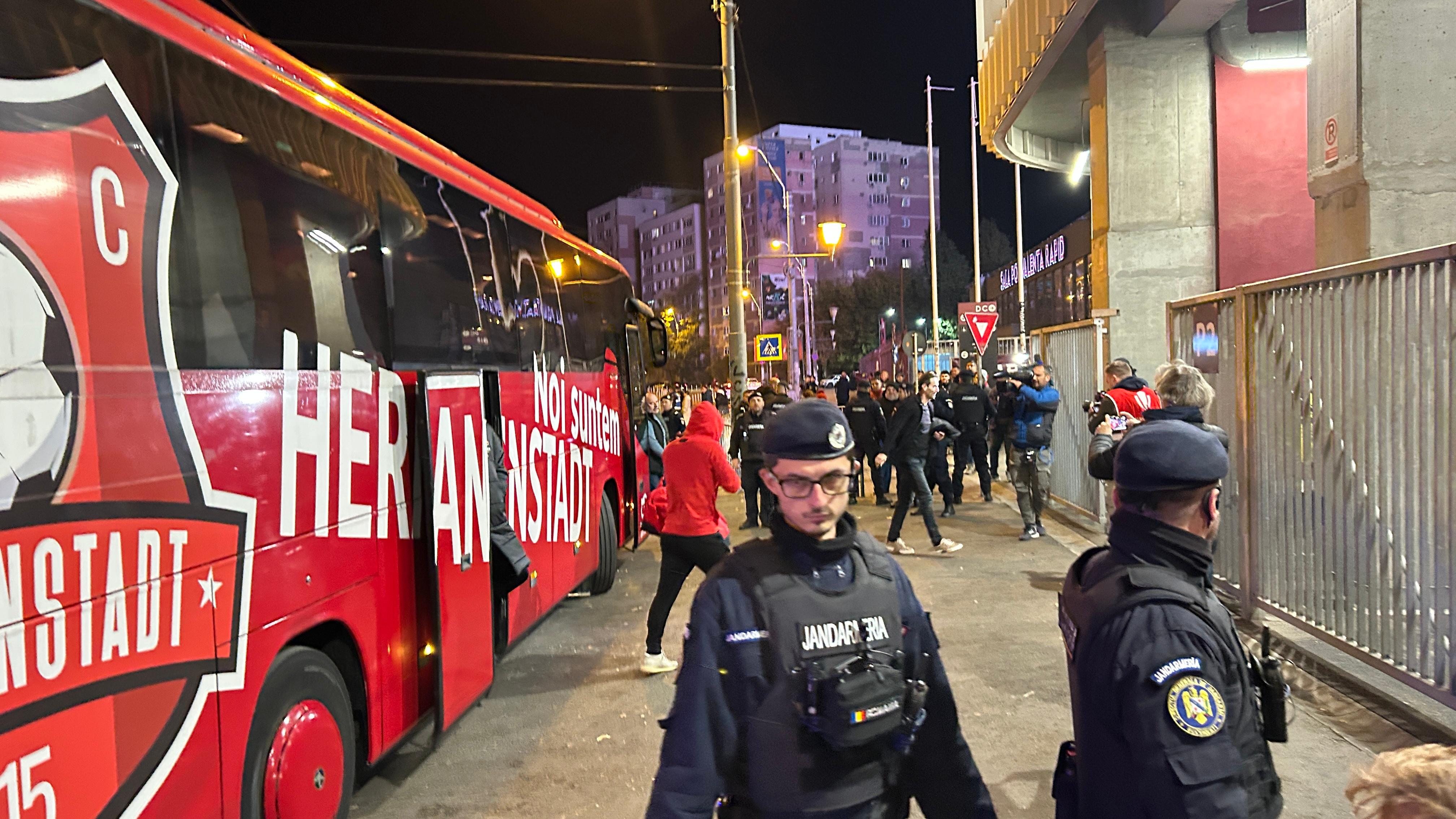 Autobuze Rapid - FC Hermannstadt