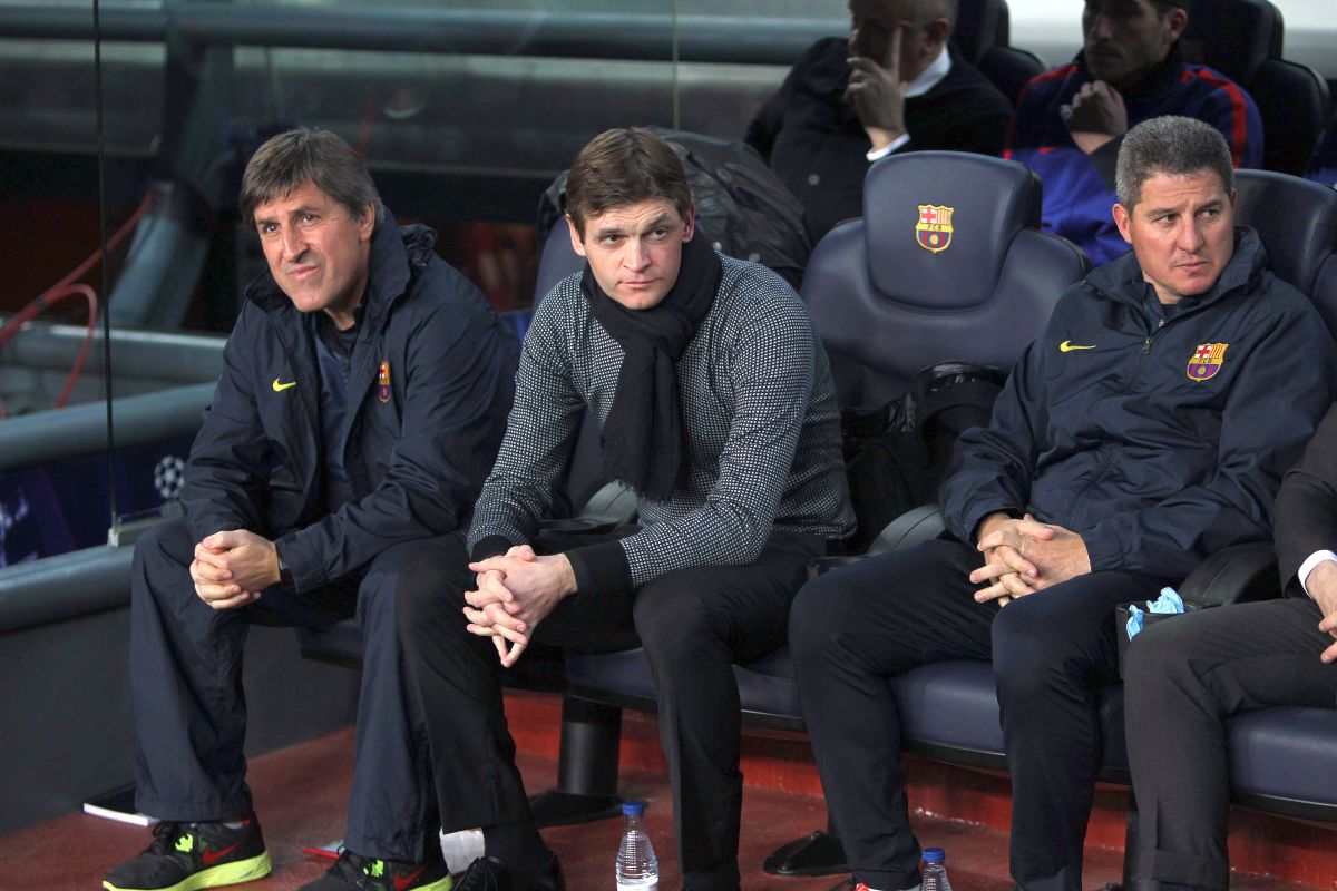 Jordi Roura, Tito Vilanova, Aureli Altimira (foto: Imago)