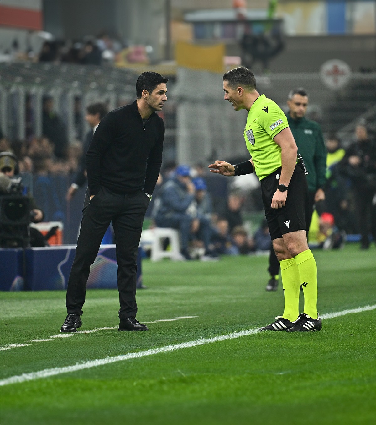 Explicațiile lui Kovacs pentru Arteta Foto: Imago