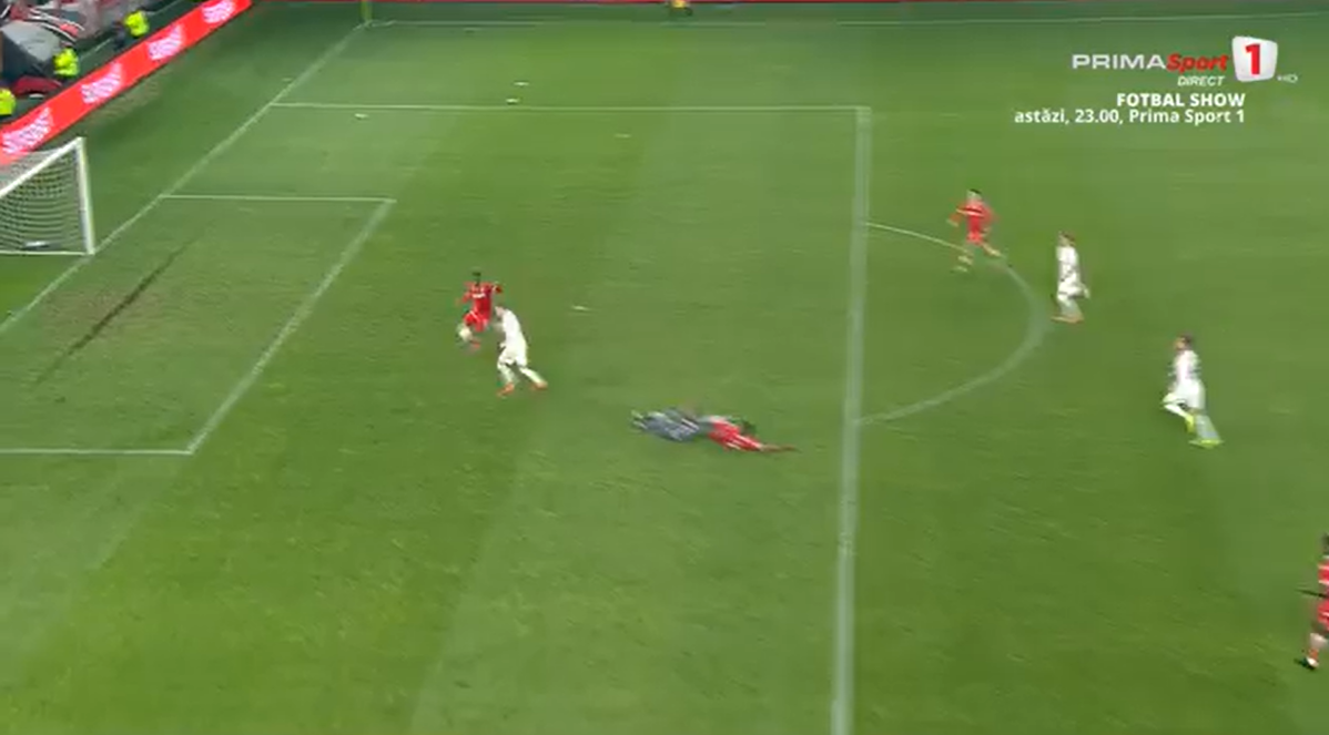 Golul lui Louis Munteanu din Dinamo - CFR