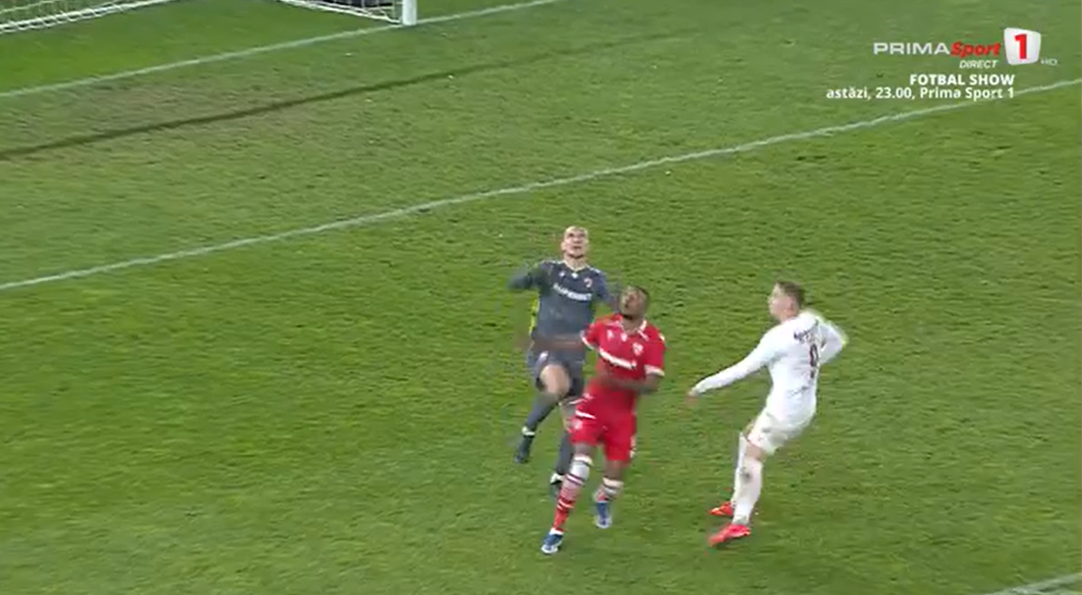 Golul lui Louis Munteanu din Dinamo - CFR