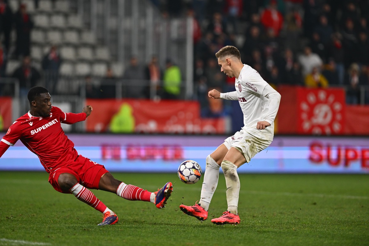 Golul lui Louis Munteanu din Dinamo - CFR