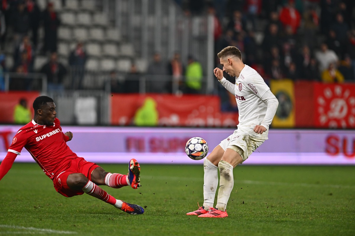 Golul lui Louis Munteanu din Dinamo - CFR