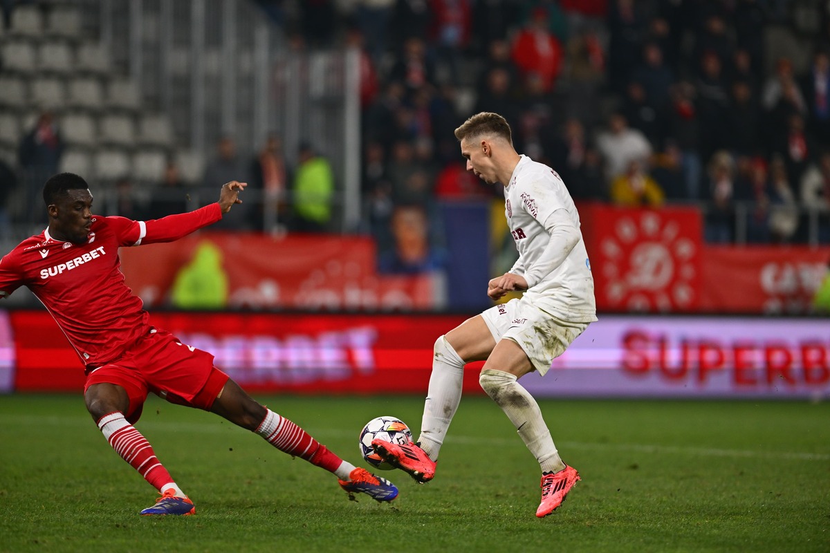 Golul lui Louis Munteanu din Dinamo - CFR