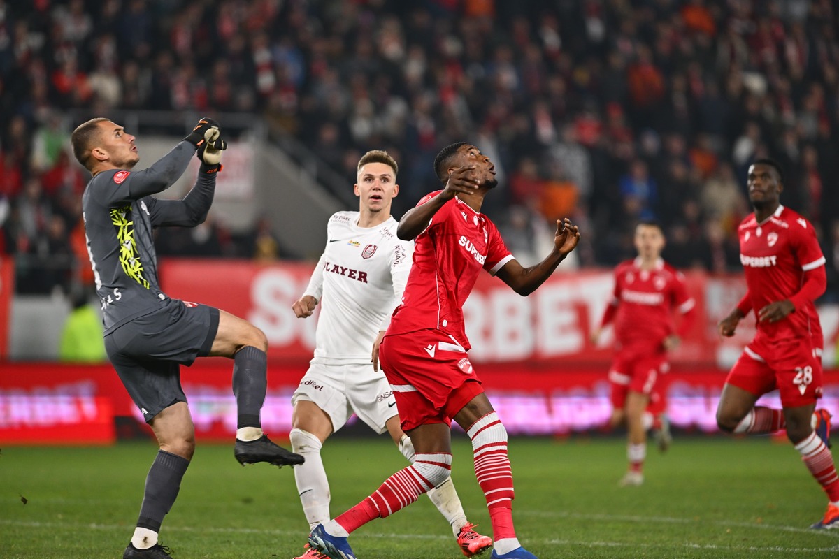 Golul lui Louis Munteanu din Dinamo - CFR