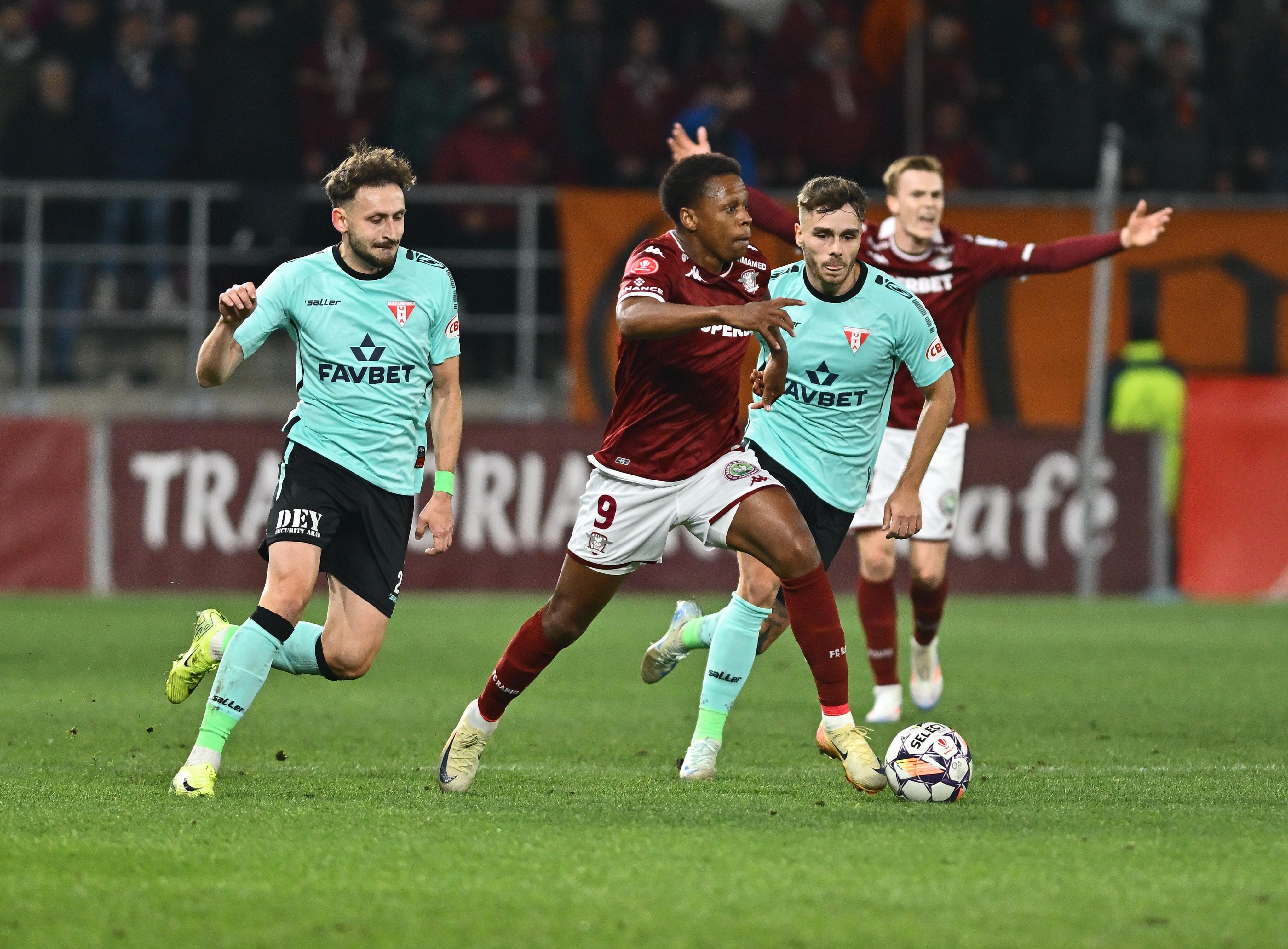 Rapid - UTA Arad. FOTO: Raed Krishan / GOLAZO.ro