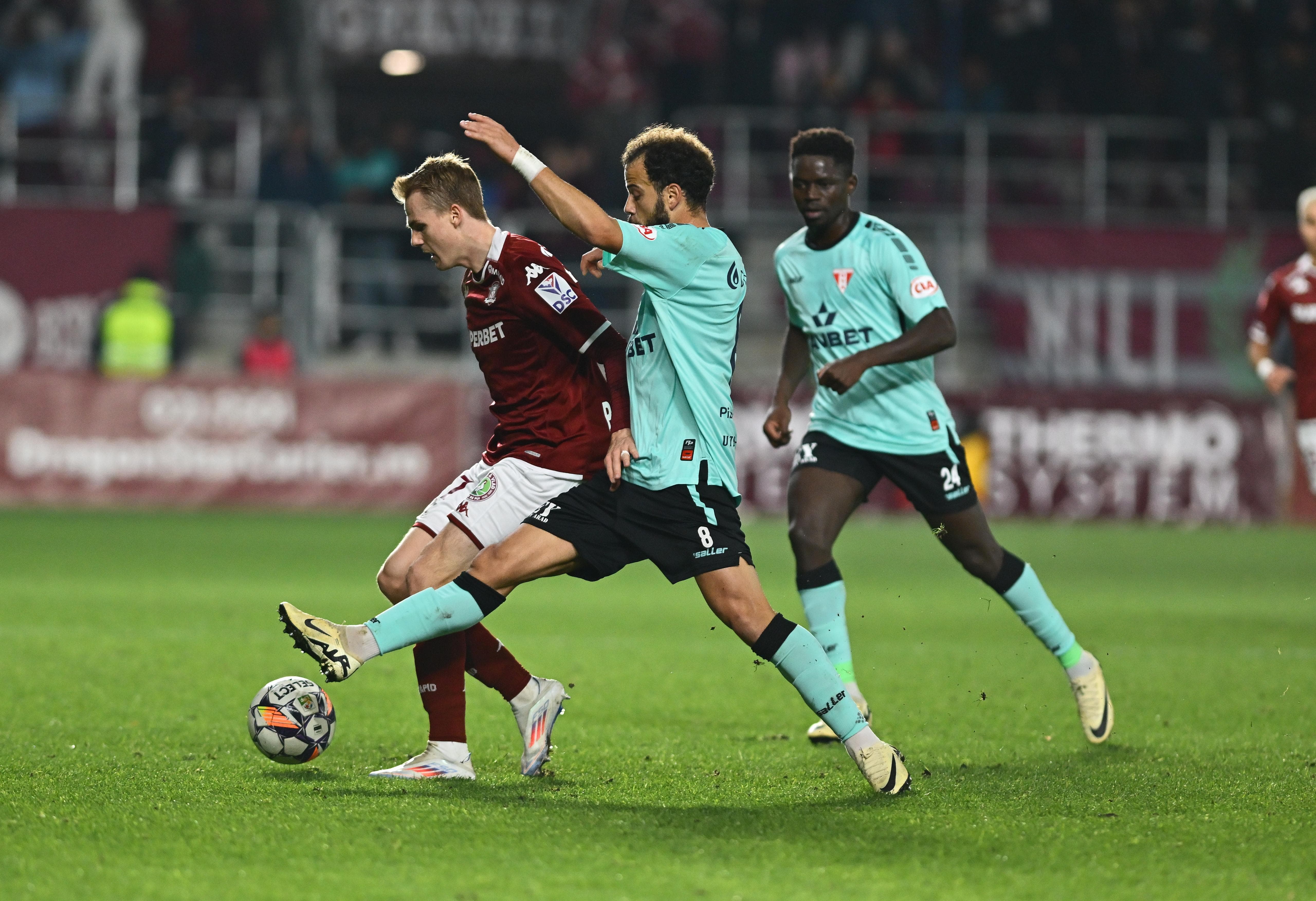 Rapid - UTA Arad. FOTO: Raed Krishan / GOLAZO.ro