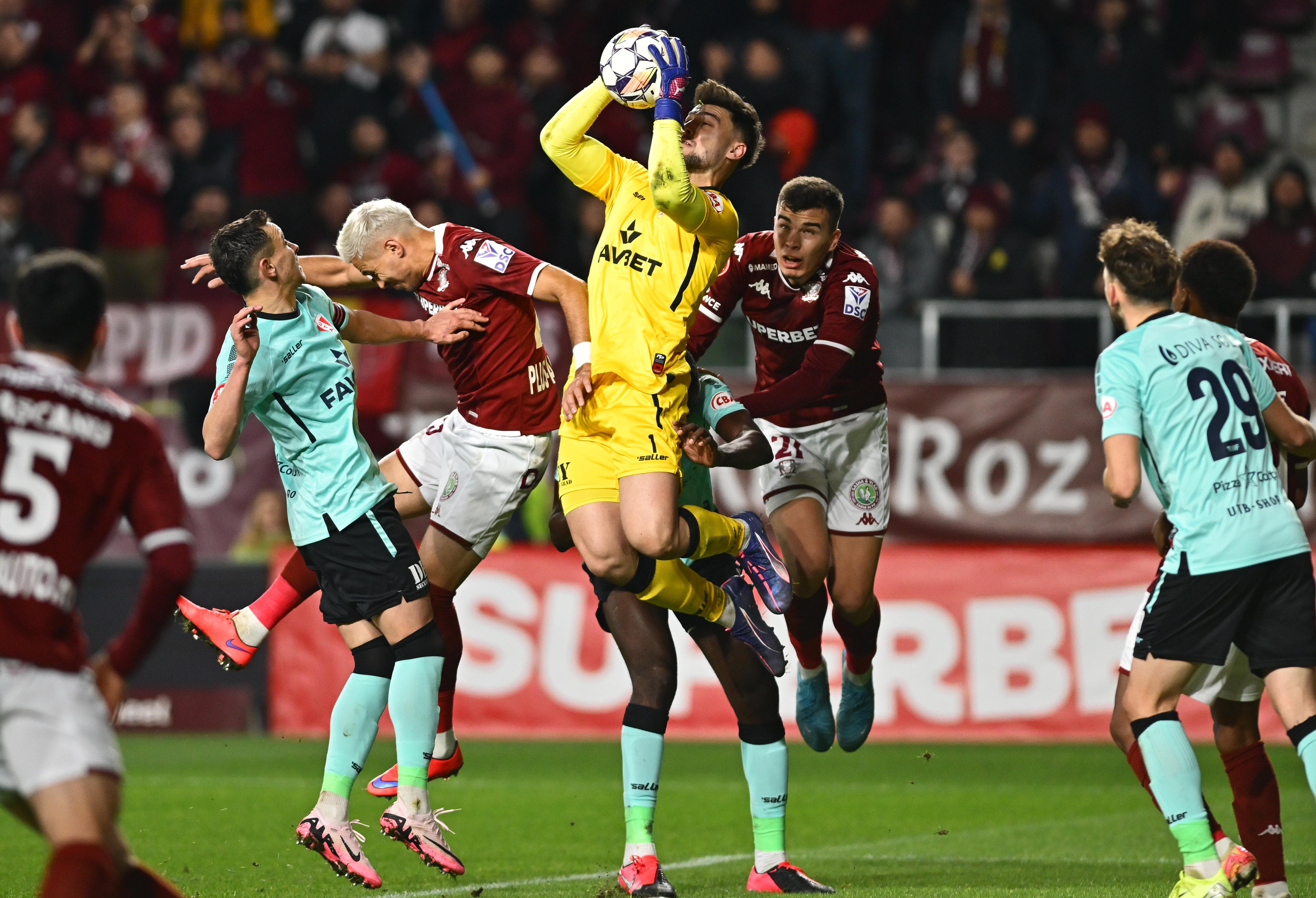 Rapid - UTA Arad. FOTO: Raed Krishan / GOLAZO.ro