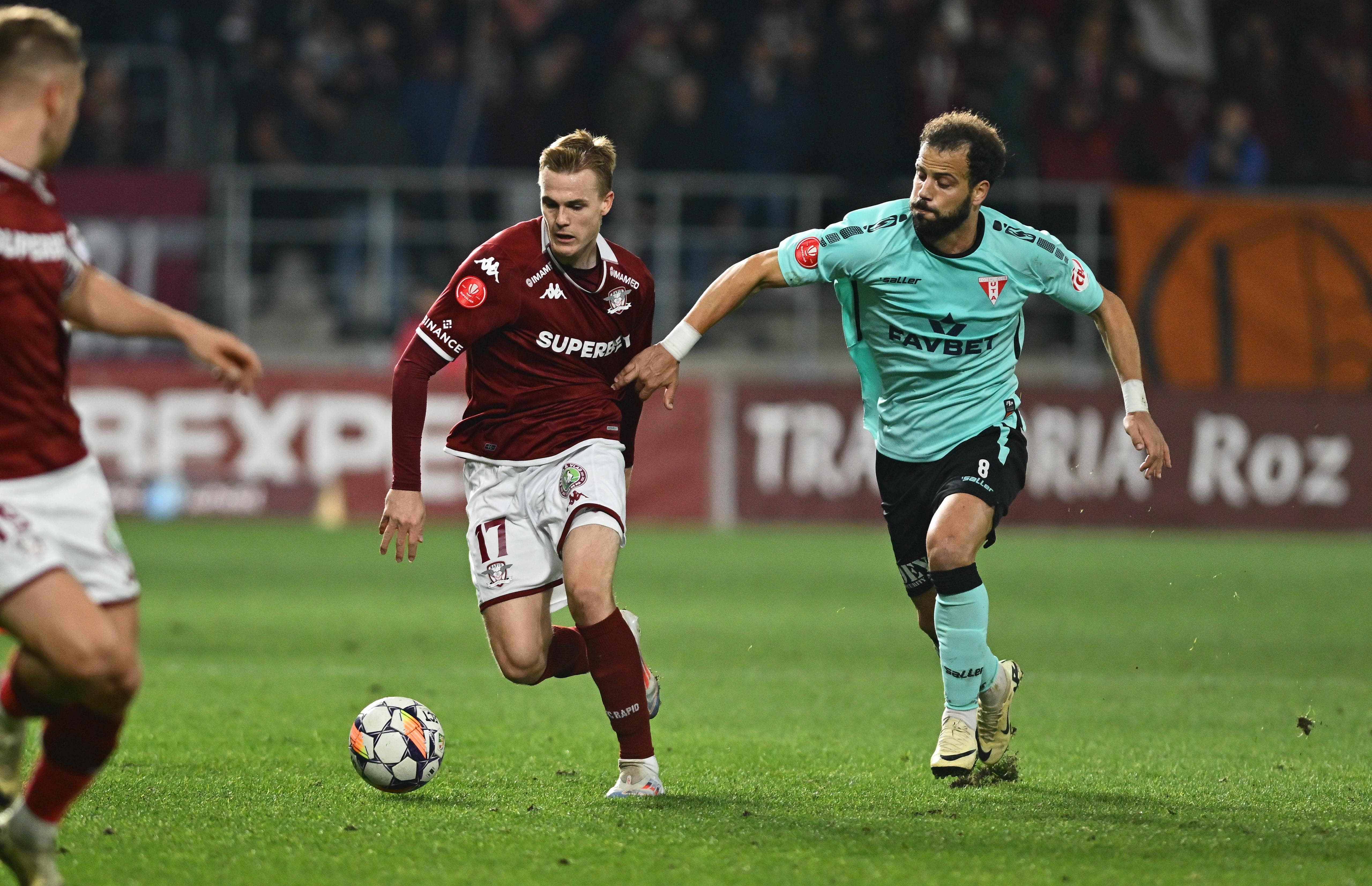 Rapid - UTA Arad. FOTO: Raed Krishan / GOLAZO.ro