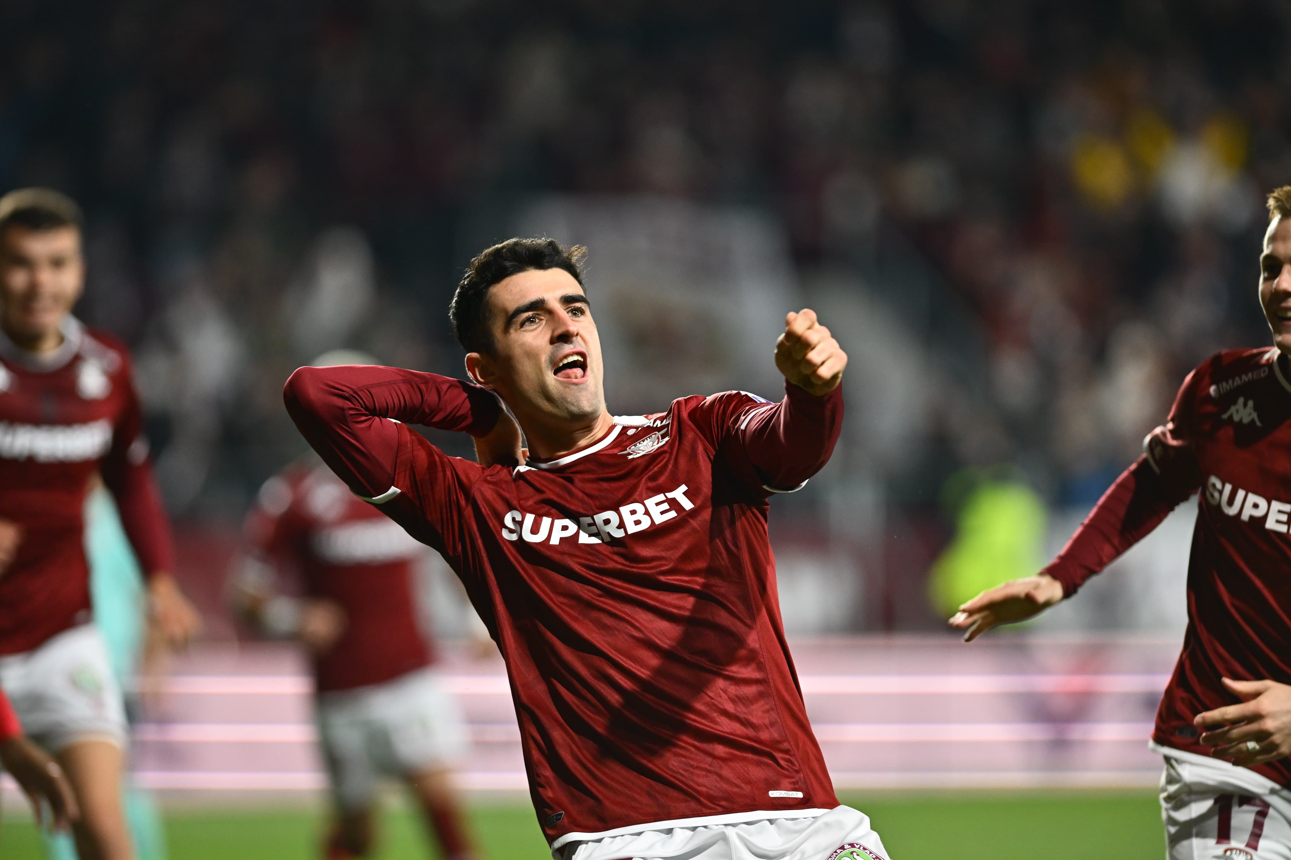 Rapid - UTA Arad, gol Alexandru Pașcanu. FOTO: Raed Krishan / GOLAZO.ro