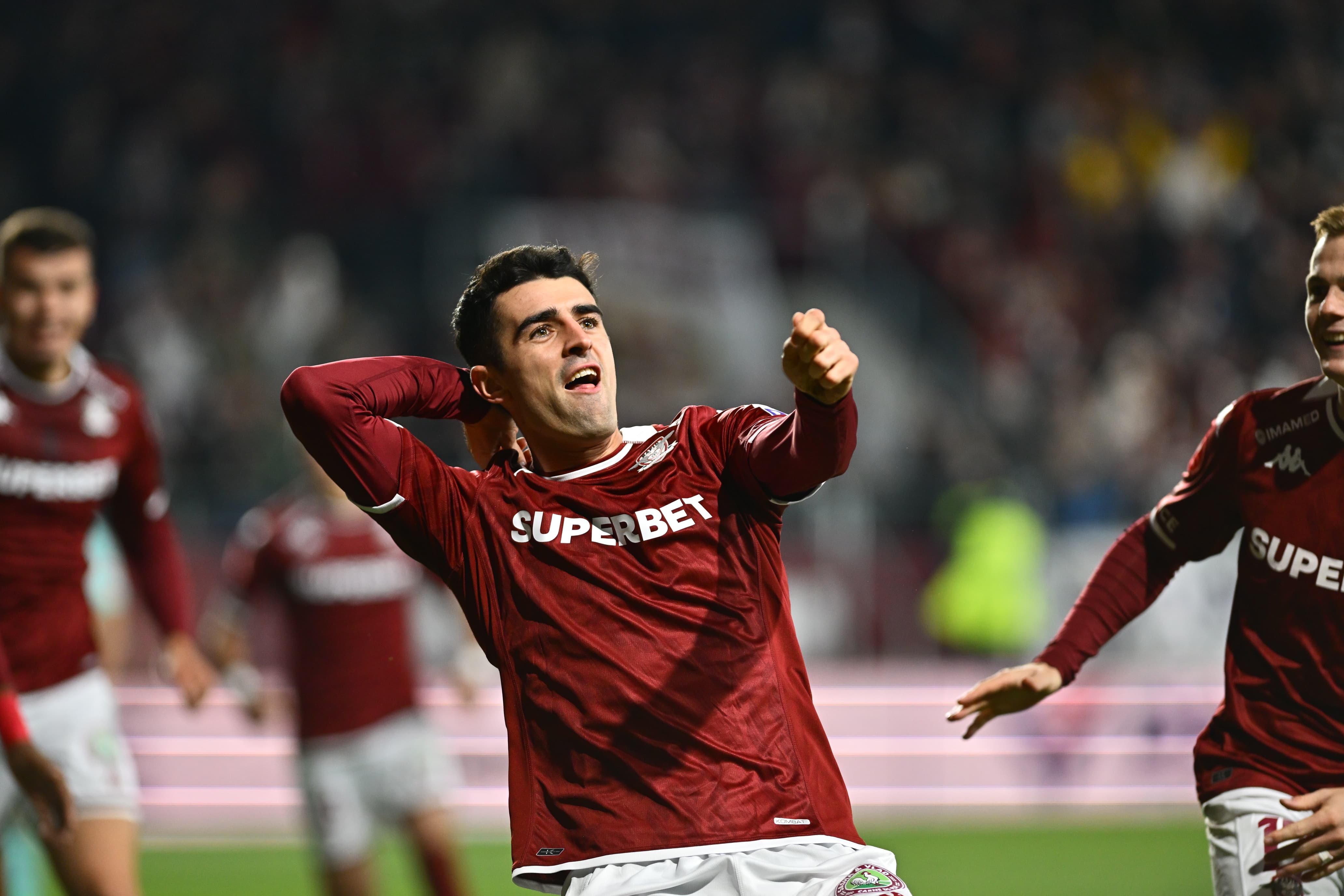 Rapid - UTA Arad, gol Alexandru Pașcanu. FOTO: Raed Krishan / GOLAZO.ro
