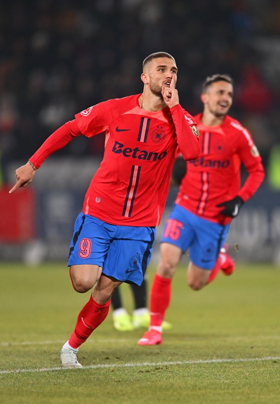 U Cluj - FCSB, Gol Bîrligea/ FOTO: GOLAZO.ro