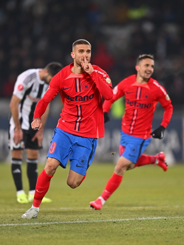 U Cluj - FCSB, Gol Bîrligea/ FOTO: GOLAZO.ro