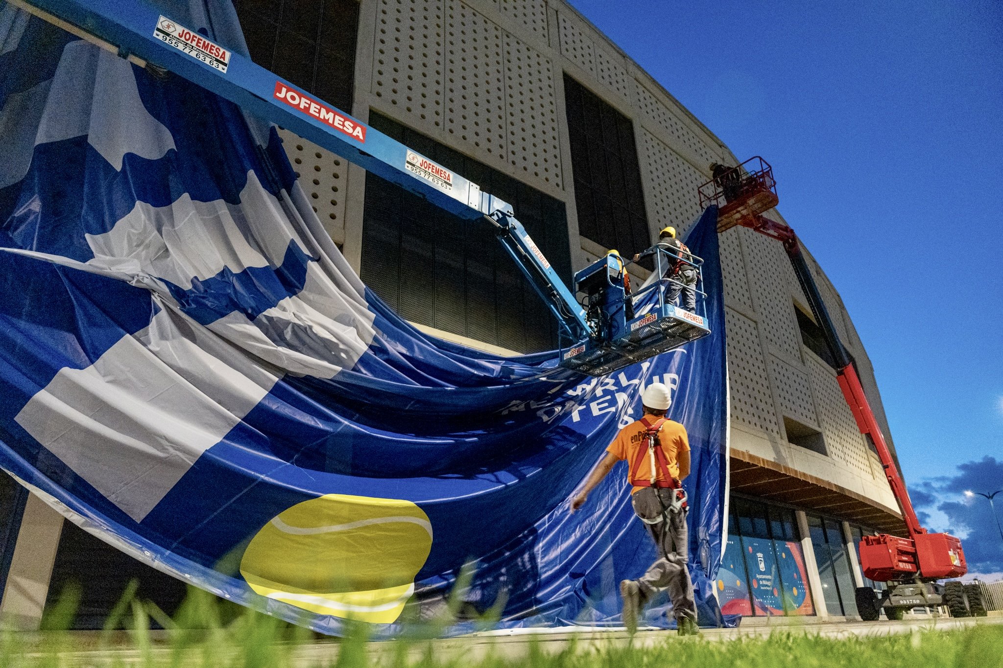 Malaga, omagiu pentru Rafael Nadal. Foto: x.com/malaga