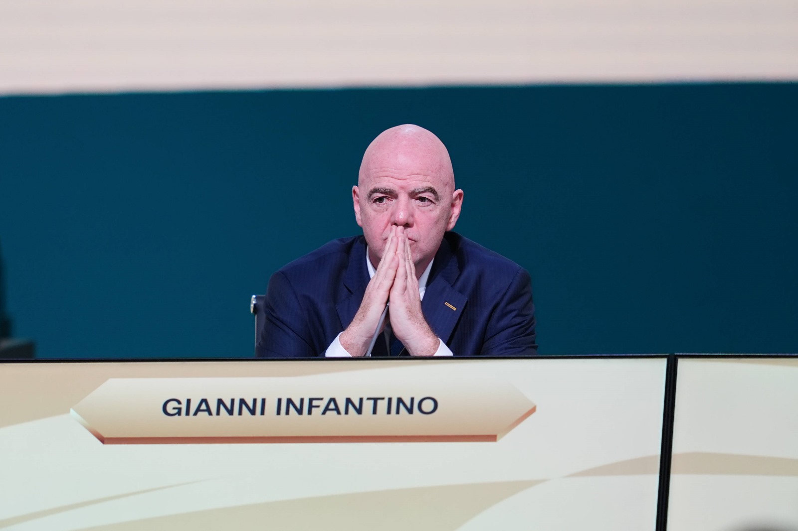 Gianni Infantino, supărat, în conflict cu presa Foto: Imago