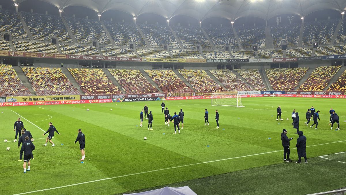 Jucătorii lui Franco Foda, joi seară, pe Arena Națională