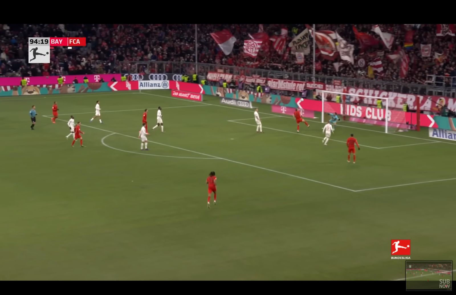 Gol Harry Kane în Bayern Munchen-Augsburg 3-0