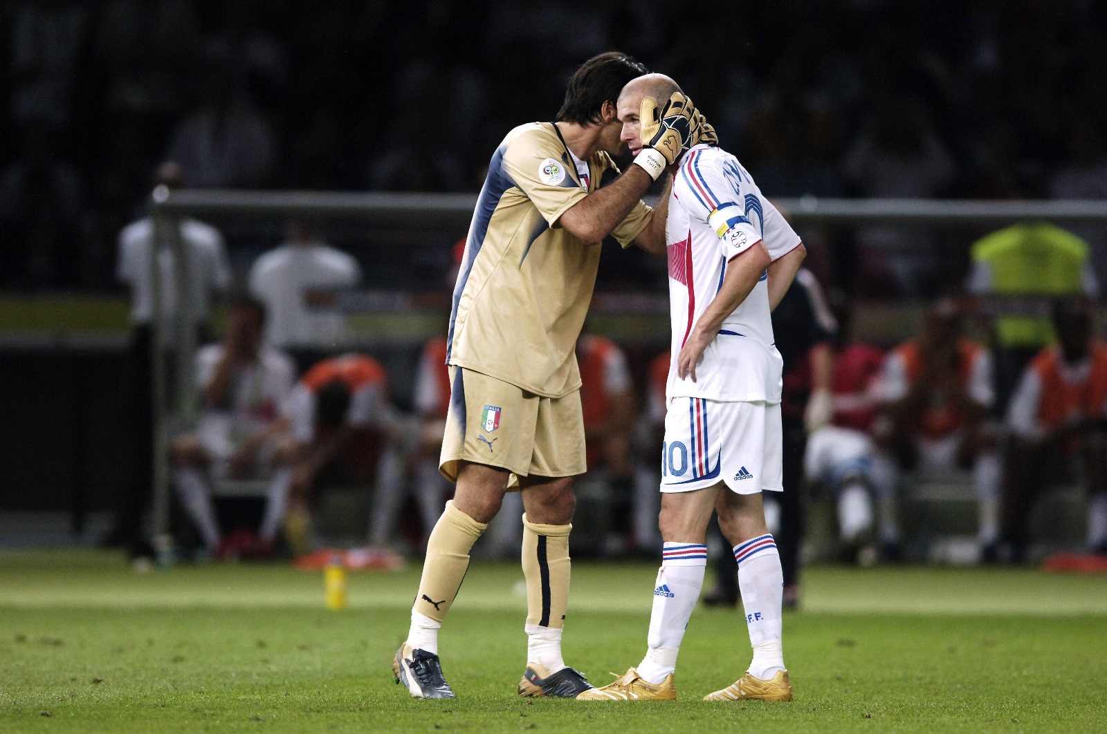 Zinedine Zidane și Marco Materazzi (sursă foto: imago)