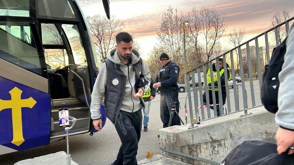 Sosire la stadion înainte de FCSB - Unirea Slobozia (foto: Vlad Nedelea/GOLAZO.ro)