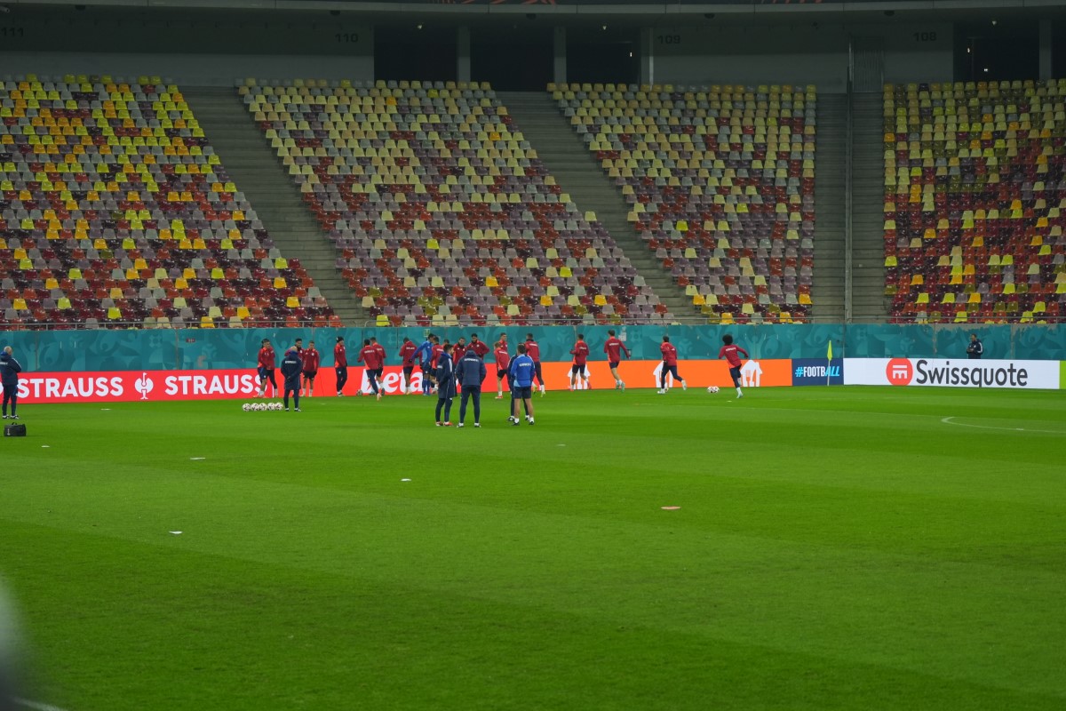 FCSB - Olympiacos. Antrenamentul grecilor. Foto: Iosif Popescu