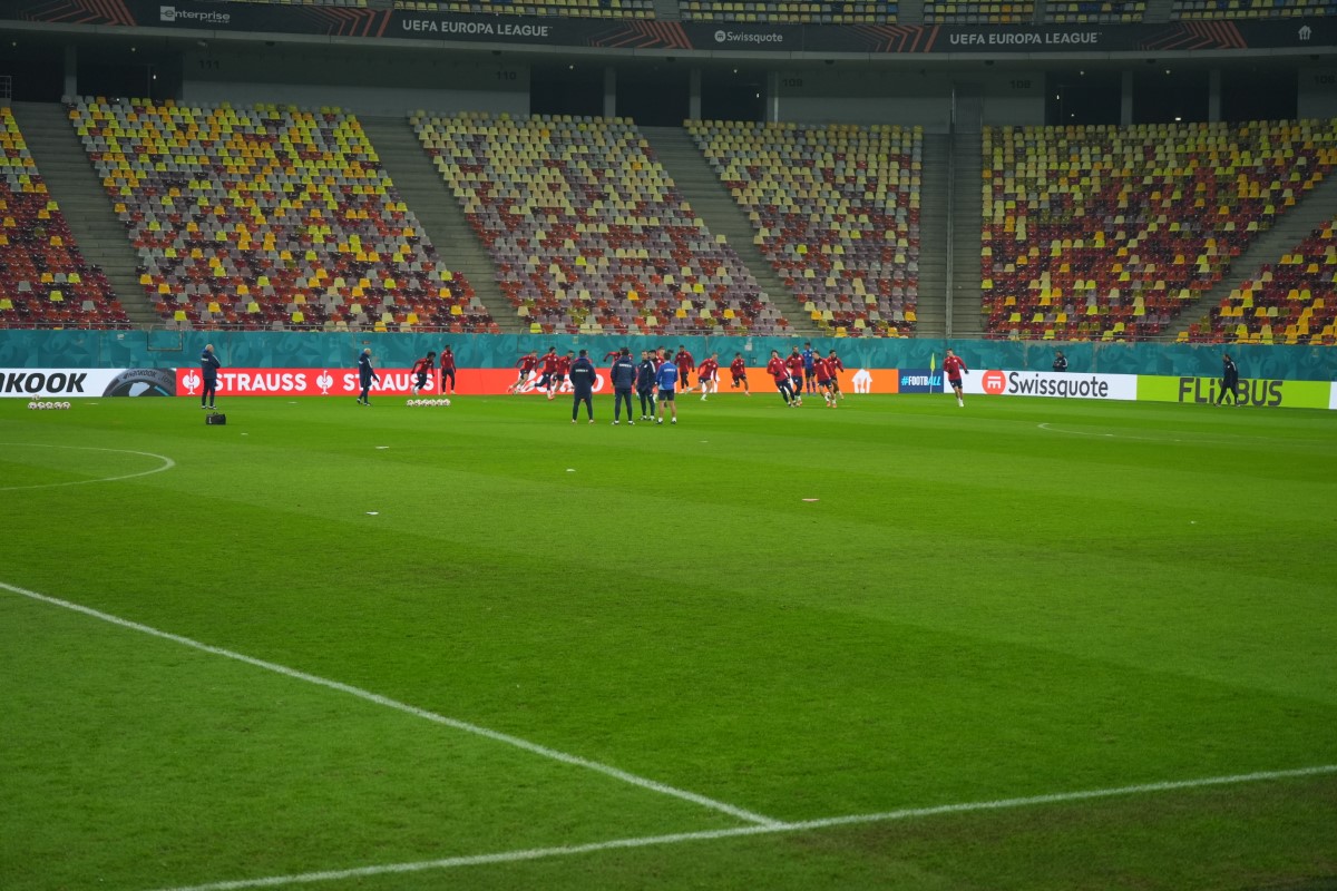 FCSB - Olympiacos. Antrenamentul grecilor. Foto: Iosif Popescu