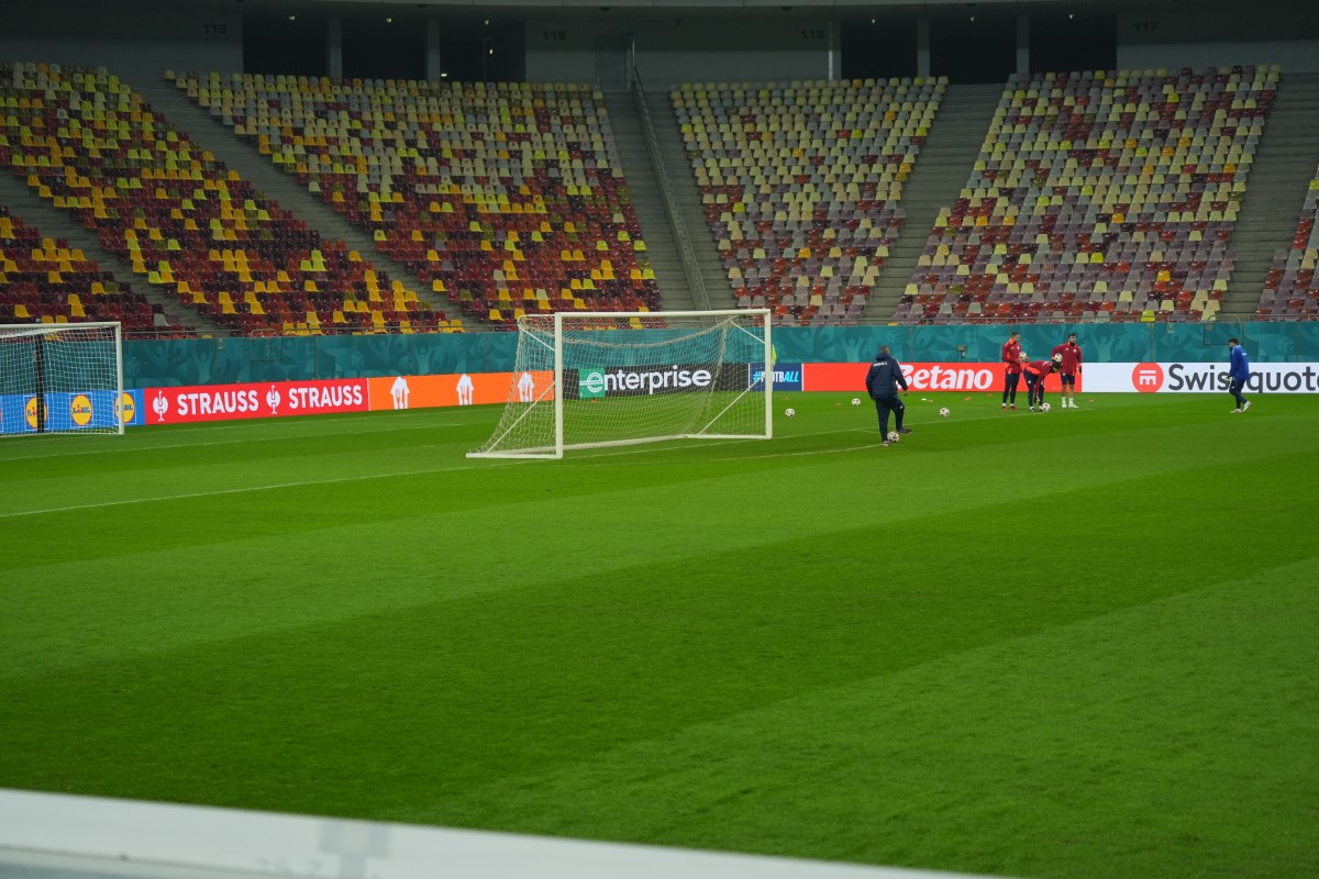 FCSB - Olympiacos. Antrenamentul grecilor. Foto: Iosif Popescu