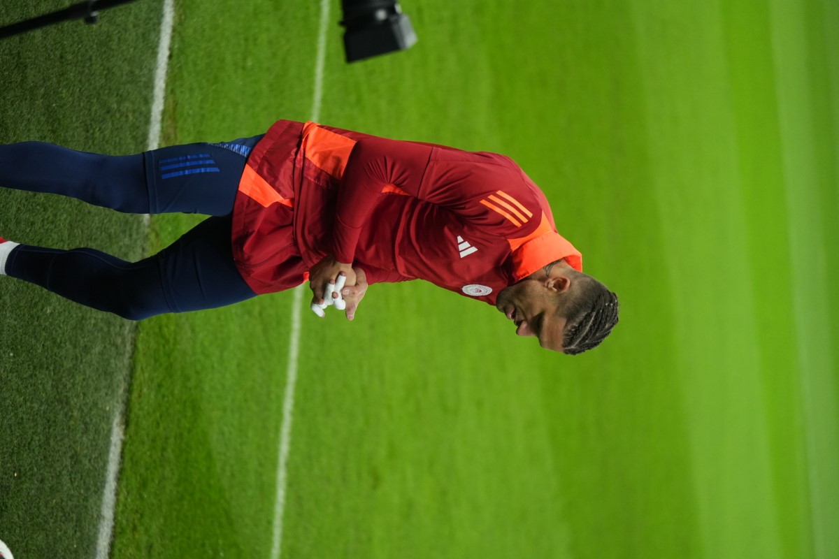 FCSB - Olympiacos. Antrenamentul grecilor. Foto: Iosif Popescu