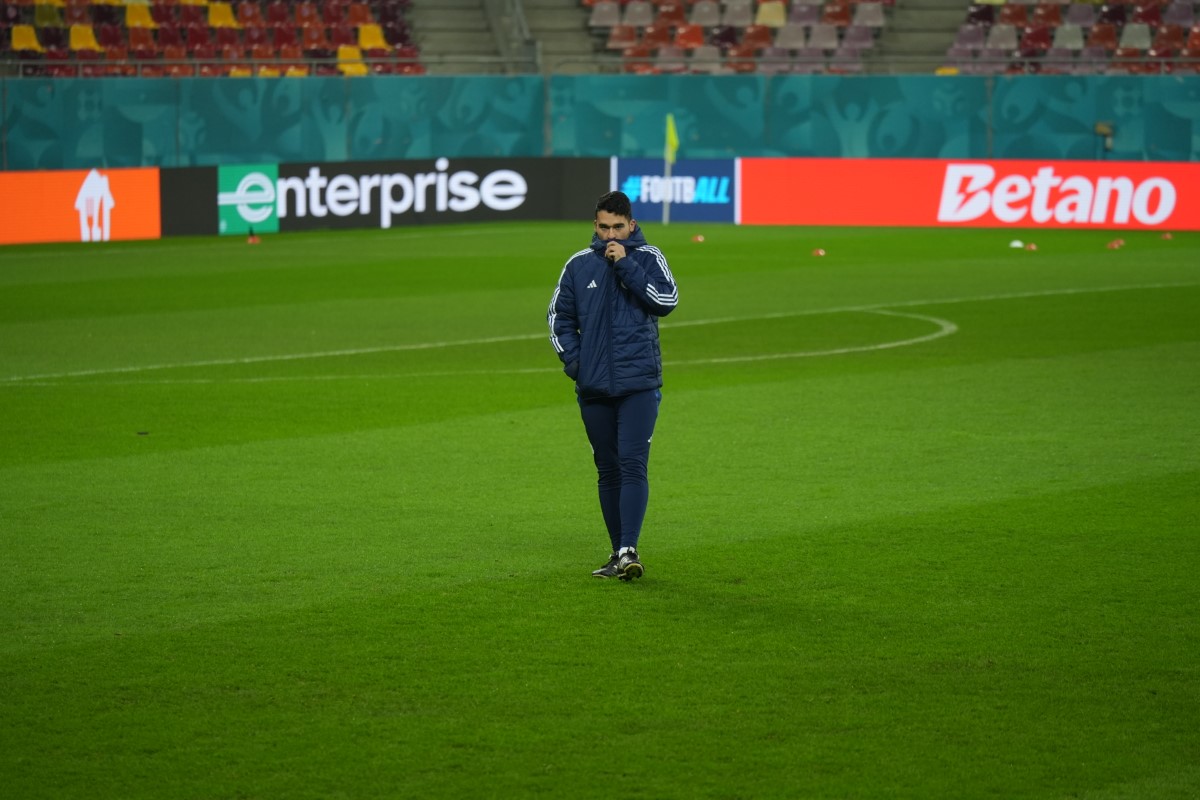 FCSB - Olympiacos. Antrenamentul grecilor. Foto: Iosif Popescu