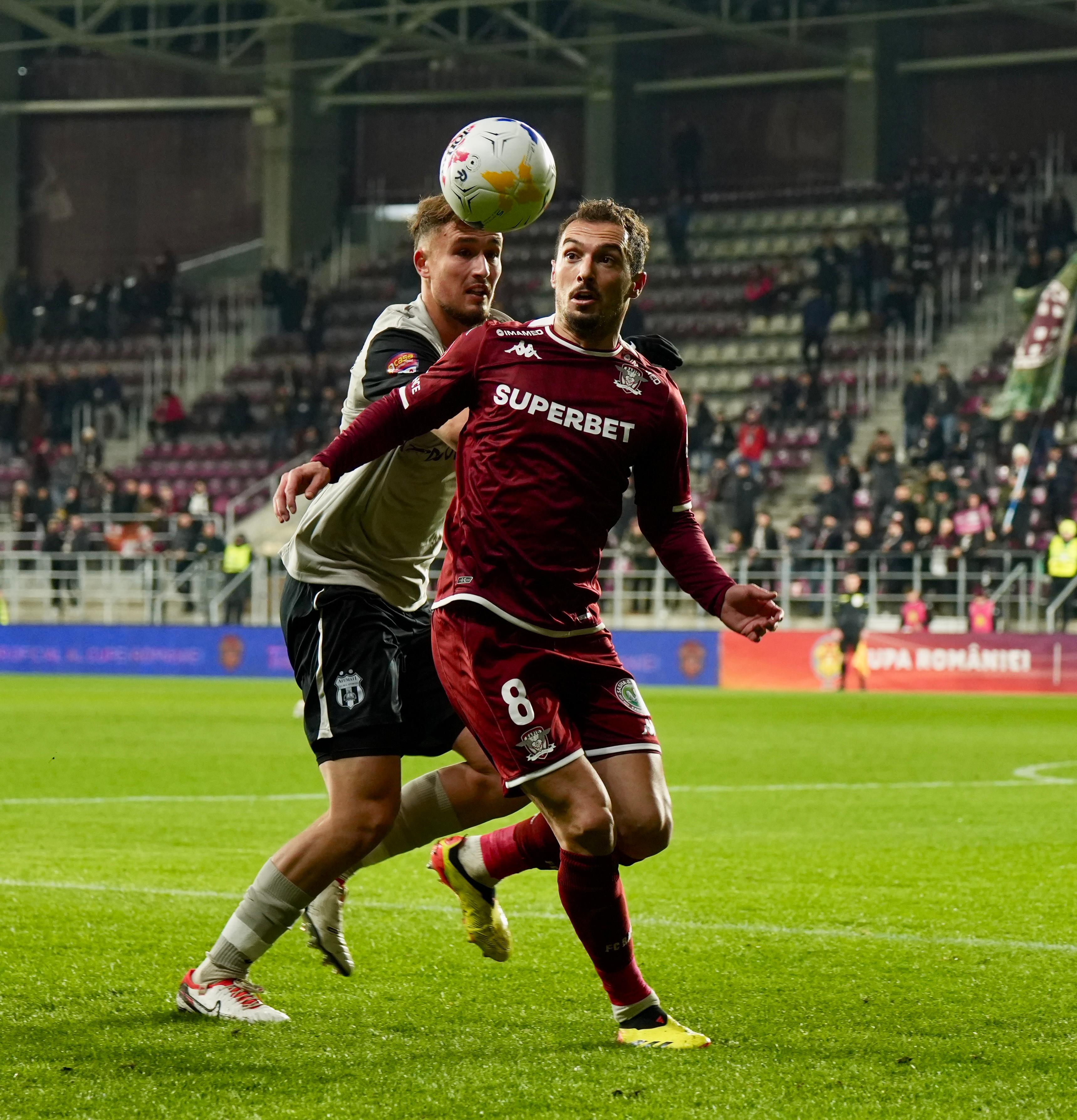 CS Afumați - Rapid. Foto: Iosif Popescu / GOLAZO.ro