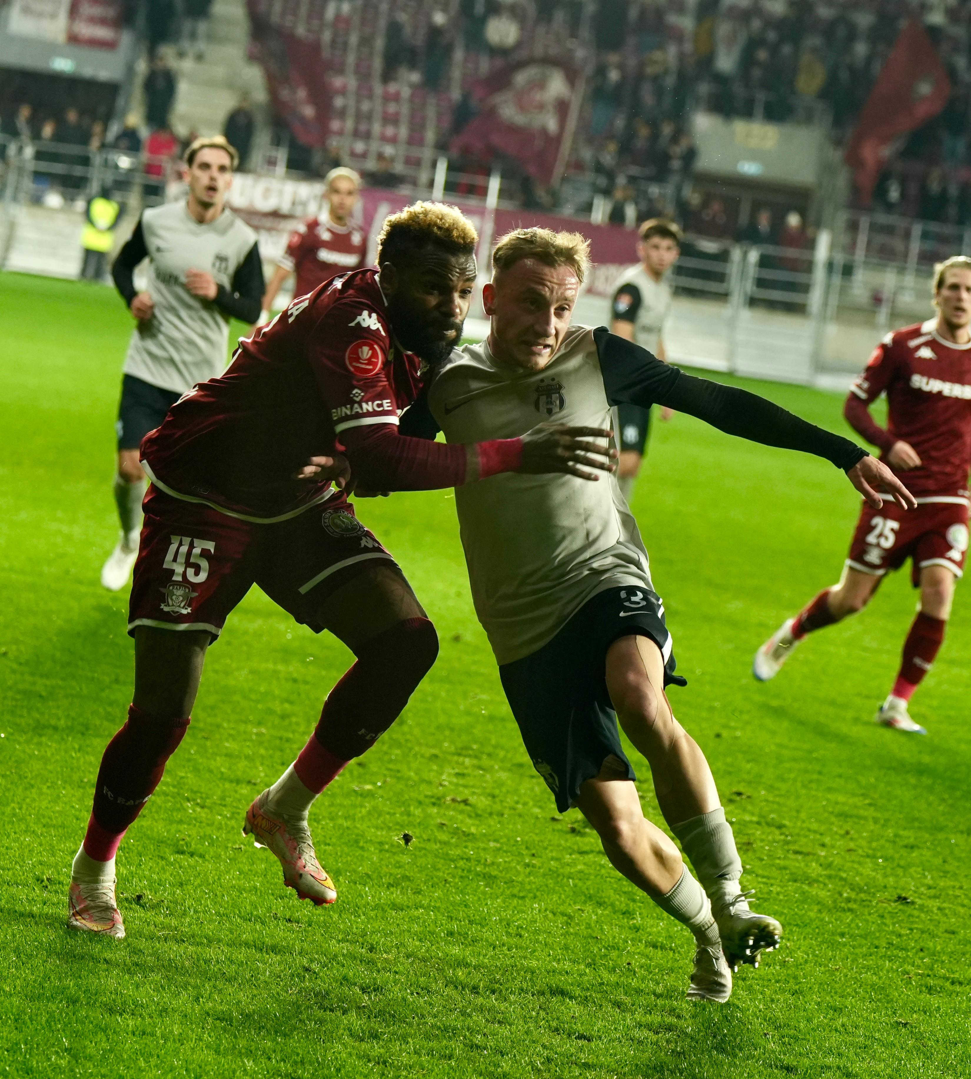 CS Afumați - Rapid. Foto: Iosif Popescu / GOLAZO.ro