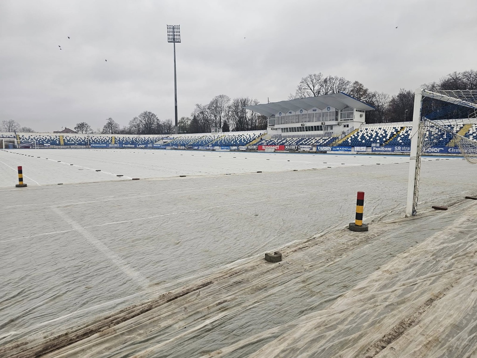 Gazon Iași (sursă foto: facebook.com/CSMPolitehnicaIasiOficial)