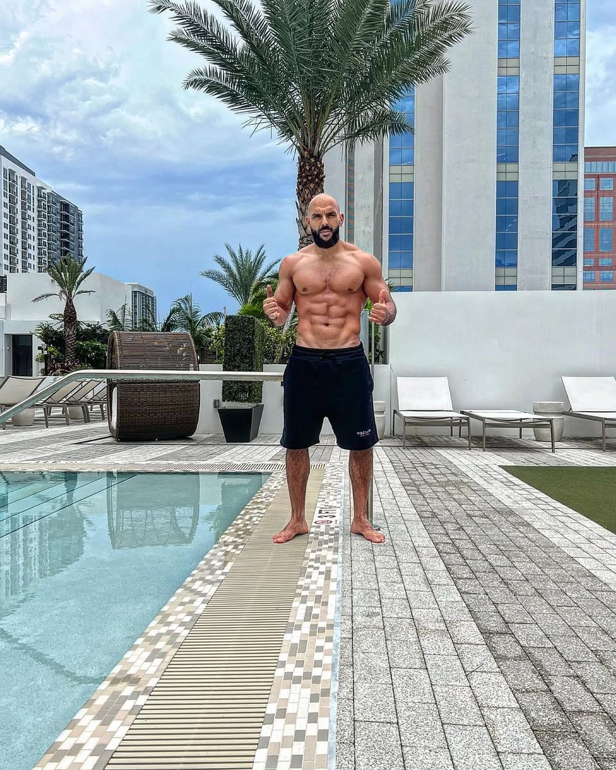 Yassine Cheuko, bodyguardul lui Lionel Messi (foto: Instagram)