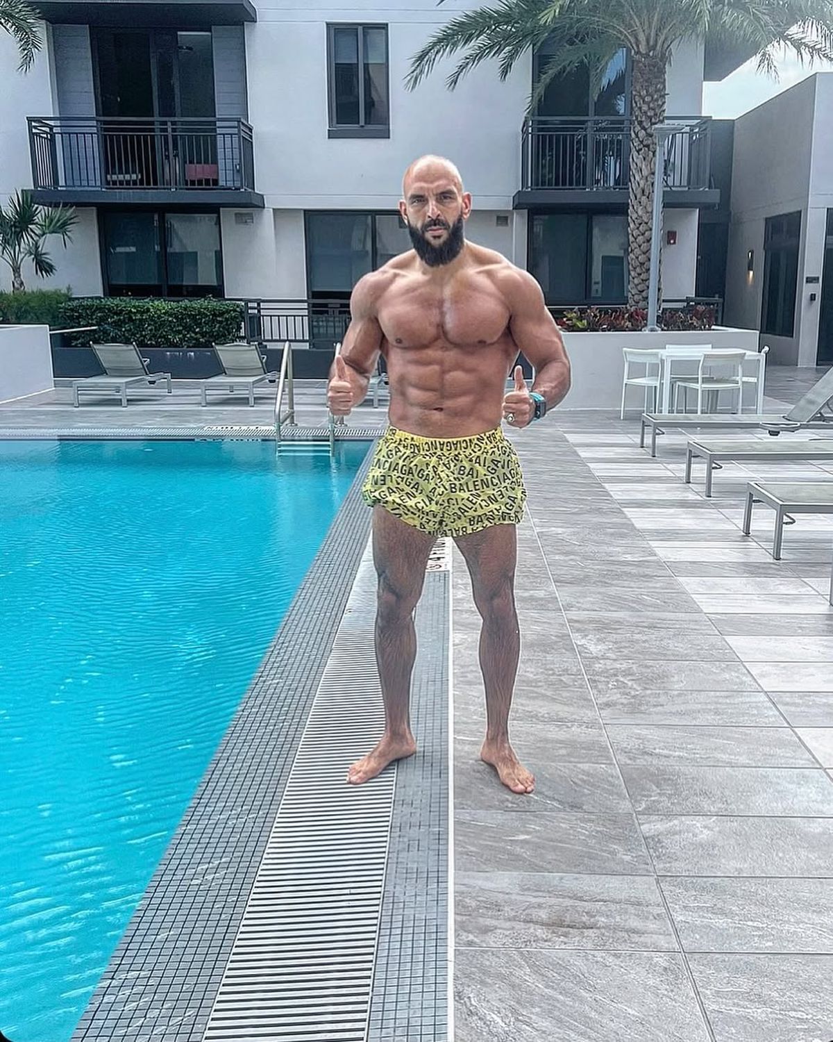 Yassine Cheuko, bodyguardul lui Lionel Messi (foto: Instagram)