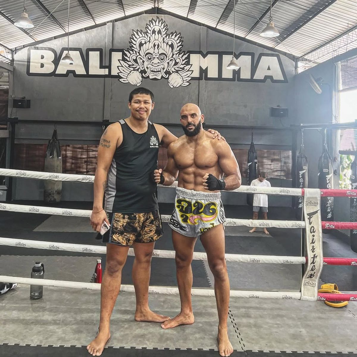 Yassine Cheuko, bodyguardul lui Lionel Messi (foto: Instagram)