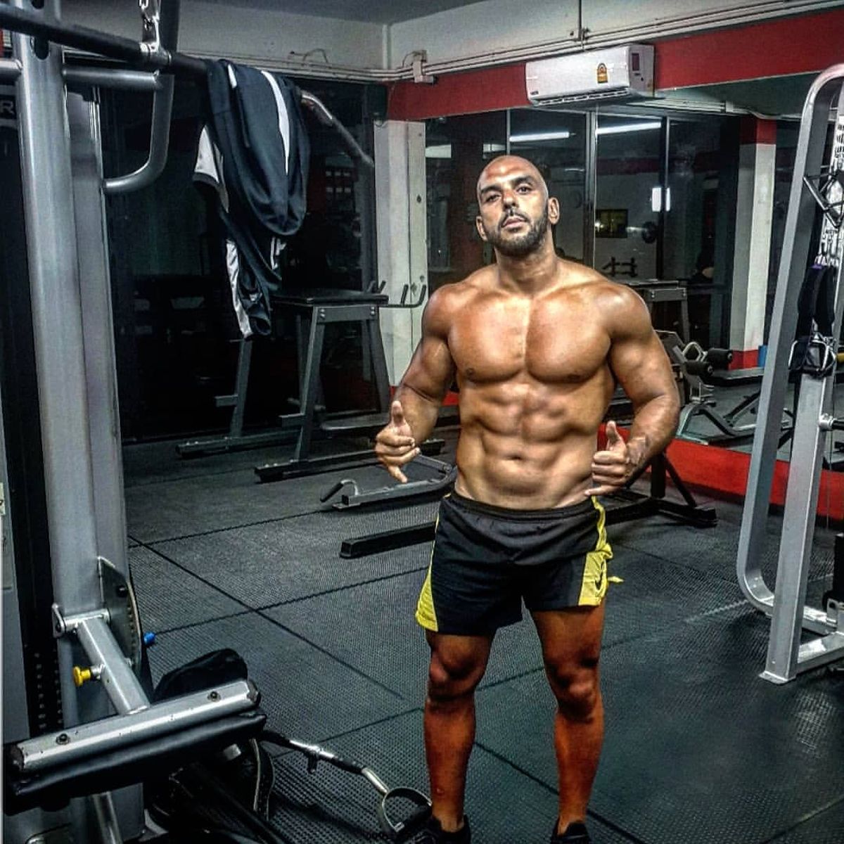 Yassine Cheuko, bodyguardul lui Lionel Messi (foto: Instagram)