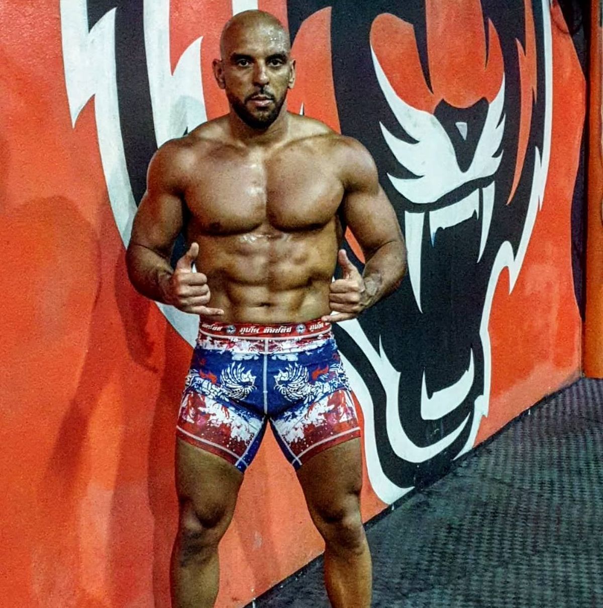Yassine Cheuko, bodyguardul lui Lionel Messi (foto: Instagram)