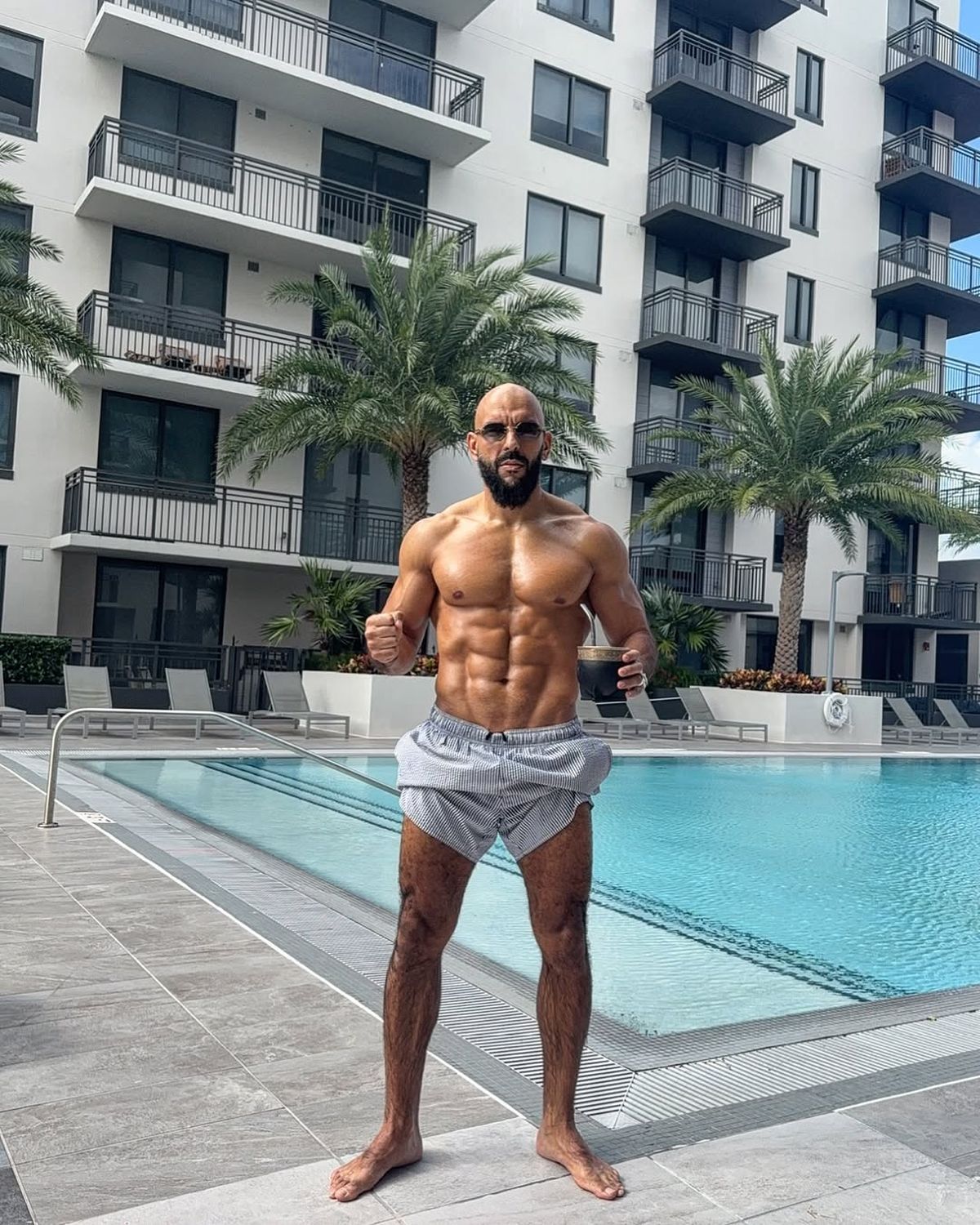 Yassine Cheuko, bodyguardul lui Lionel Messi (foto: Instagram)