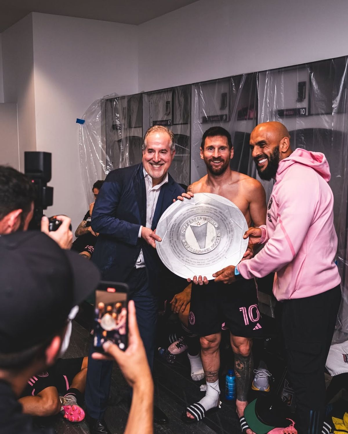 Yassine Cheuko, bodyguardul lui Lionel Messi (foto: Instagram)