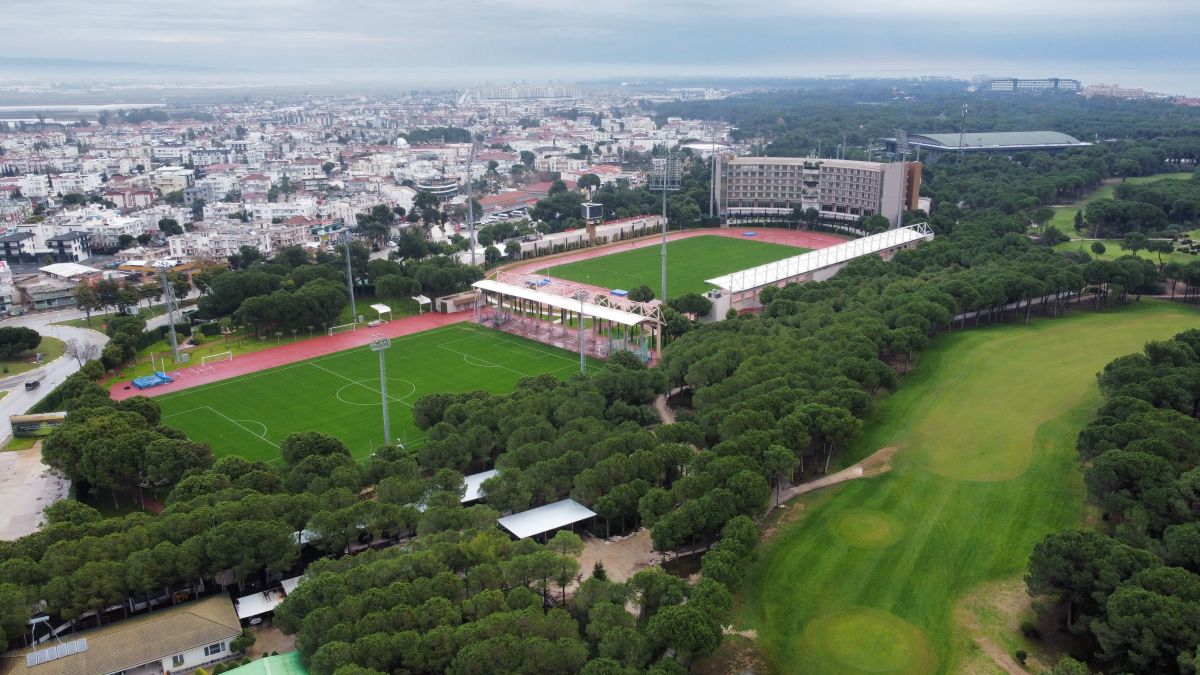 Gloria Sports Arena, baza de pregătire în care e cazată FCSB în Antalya (foto: Iosif Popescu/GOLAZO.ro)