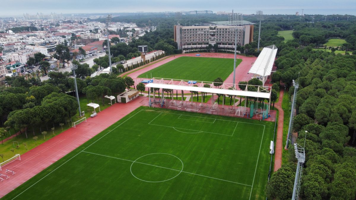 Gloria Sports Arena, baza de pregătire în care e cazată FCSB în Antalya (foto: Iosif Popescu/GOLAZO.ro)