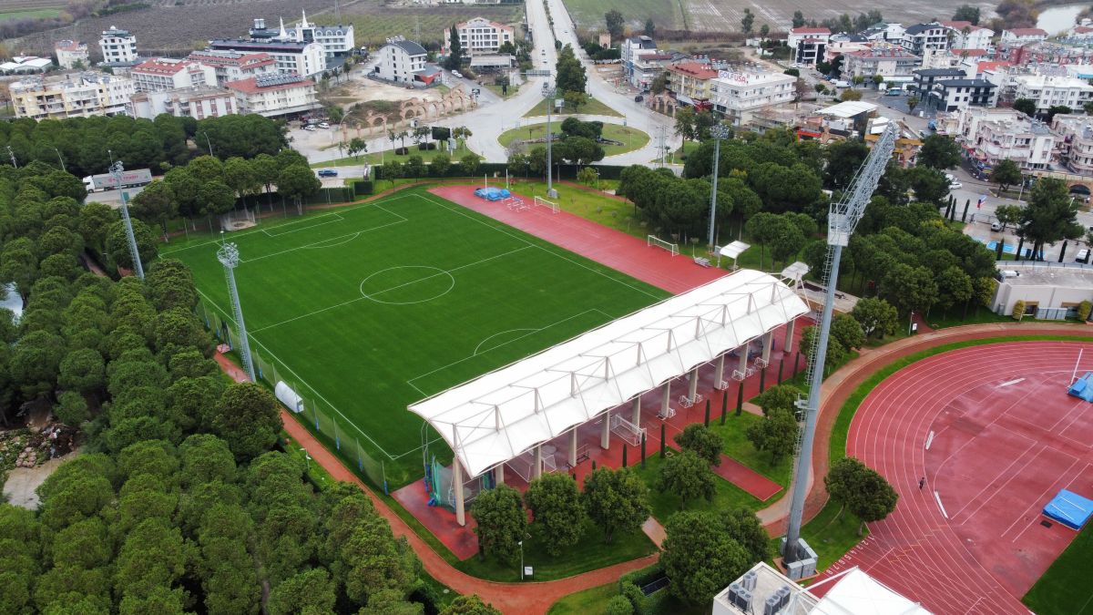 Gloria Sports Arena, baza de pregătire în care e cazată FCSB în Antalya (foto: Iosif Popescu/GOLAZO.ro)