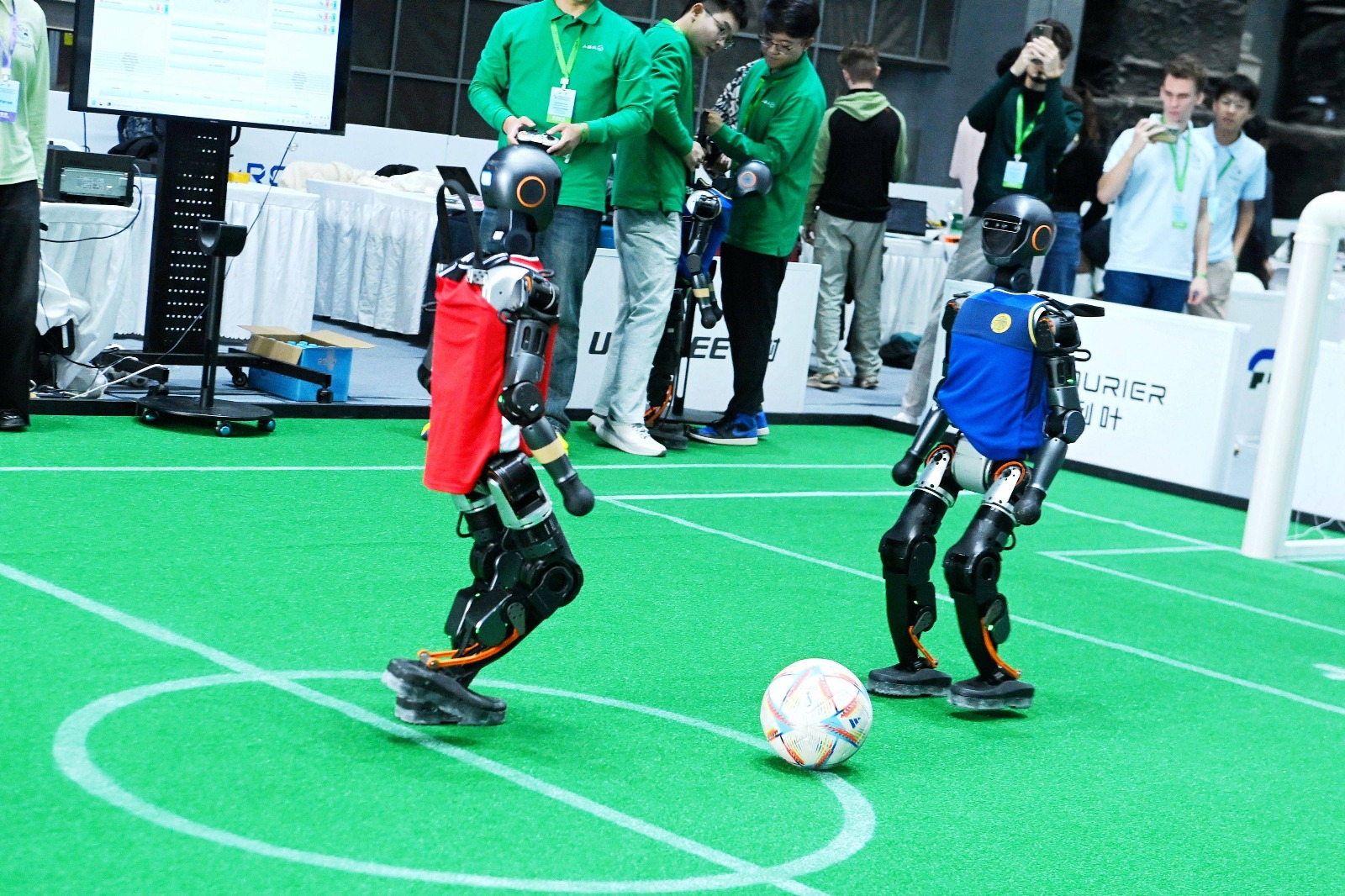 Imagine de la International RoboCup, organizată în octombrie 2024 la Qingdao, în China Foto: Imago