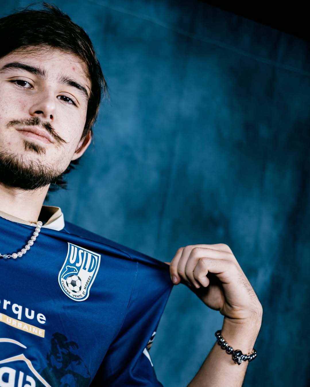 Alexi Pitu a semnat oficial cu USL Dunkerque/ FOTO:Instagram @usldunderque.jpg